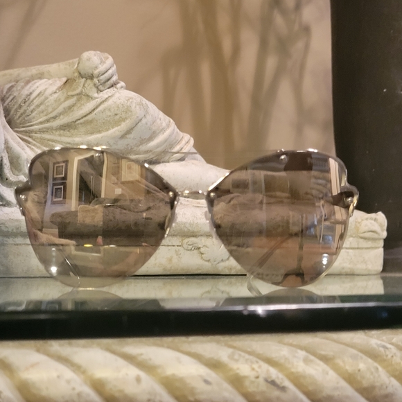 Tiffany & Company TF3063 Cat Eye Butterfly Pilot Sunglasses Mirrored NAM#486 - Picture 8 of 16